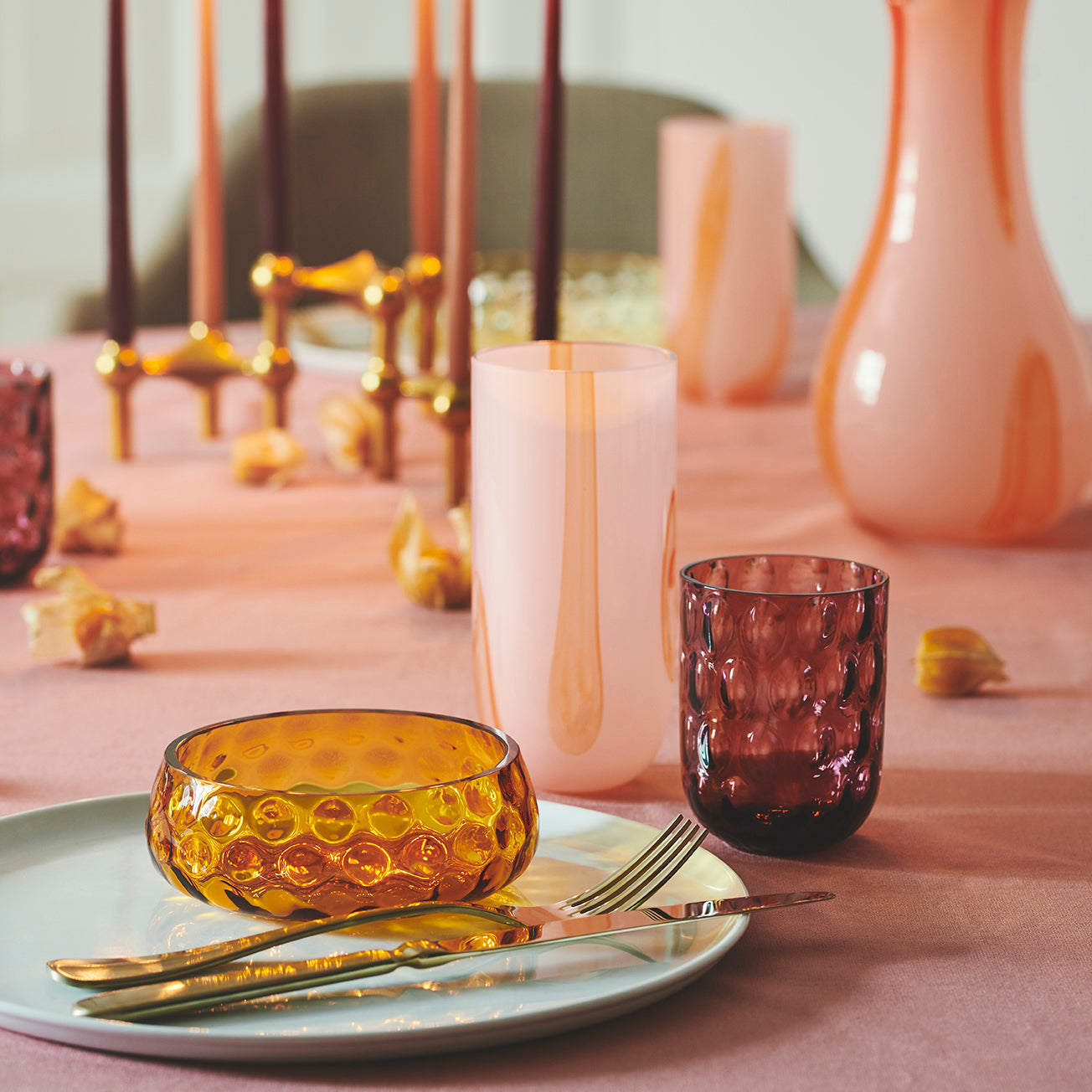 Kodanska Danish Summer Skål 02 Small Bowl Amber