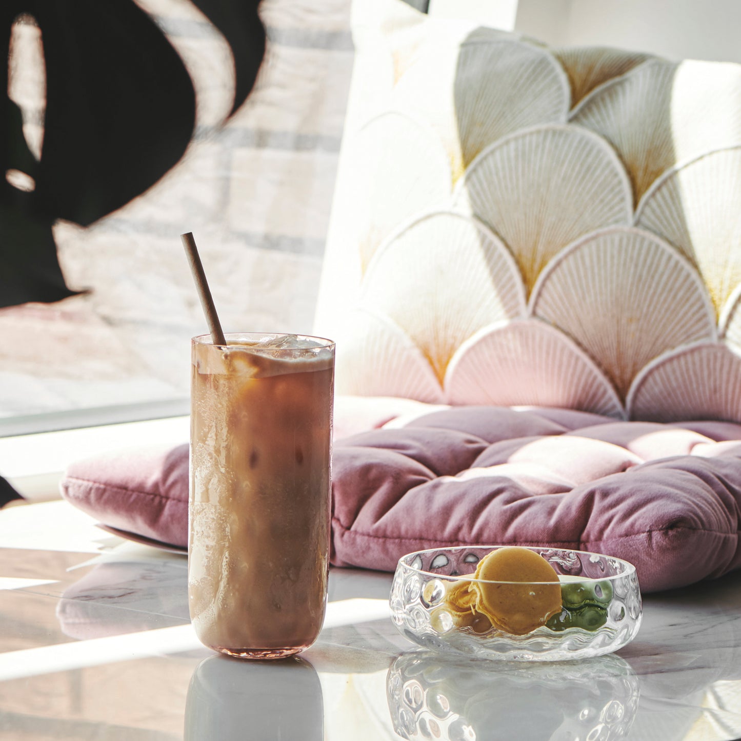 Kodanska Danish Summer Skål Medium Bowl Clear