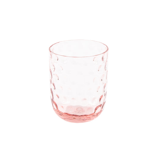 Kodanska Danish Summer Glas Small Drops Water Glass Pink