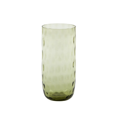 Kodanska Danish Summer Longdrink Water Glass Olive Green