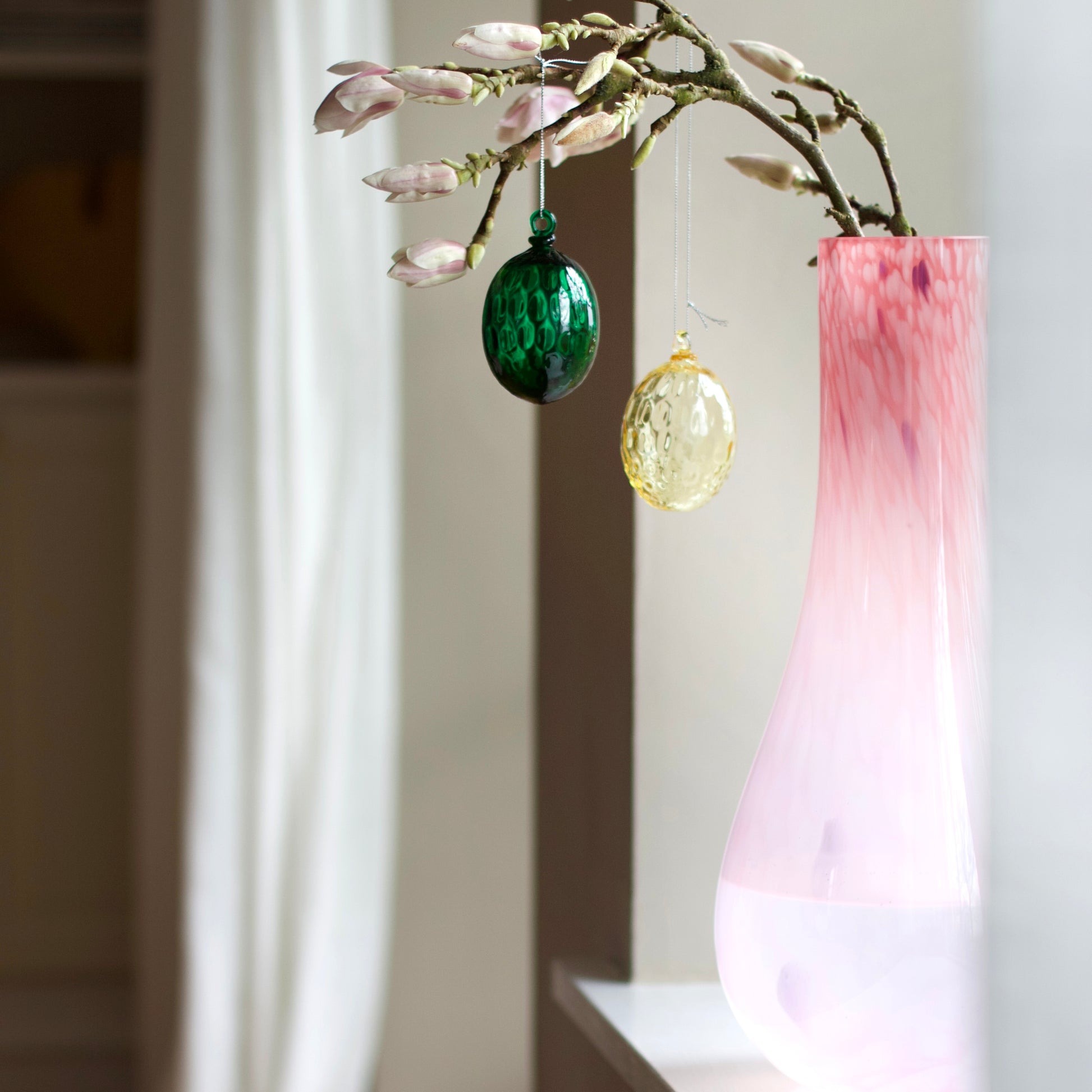 Kodanska Danish Summer Påskeæg Easter Egg Yellow