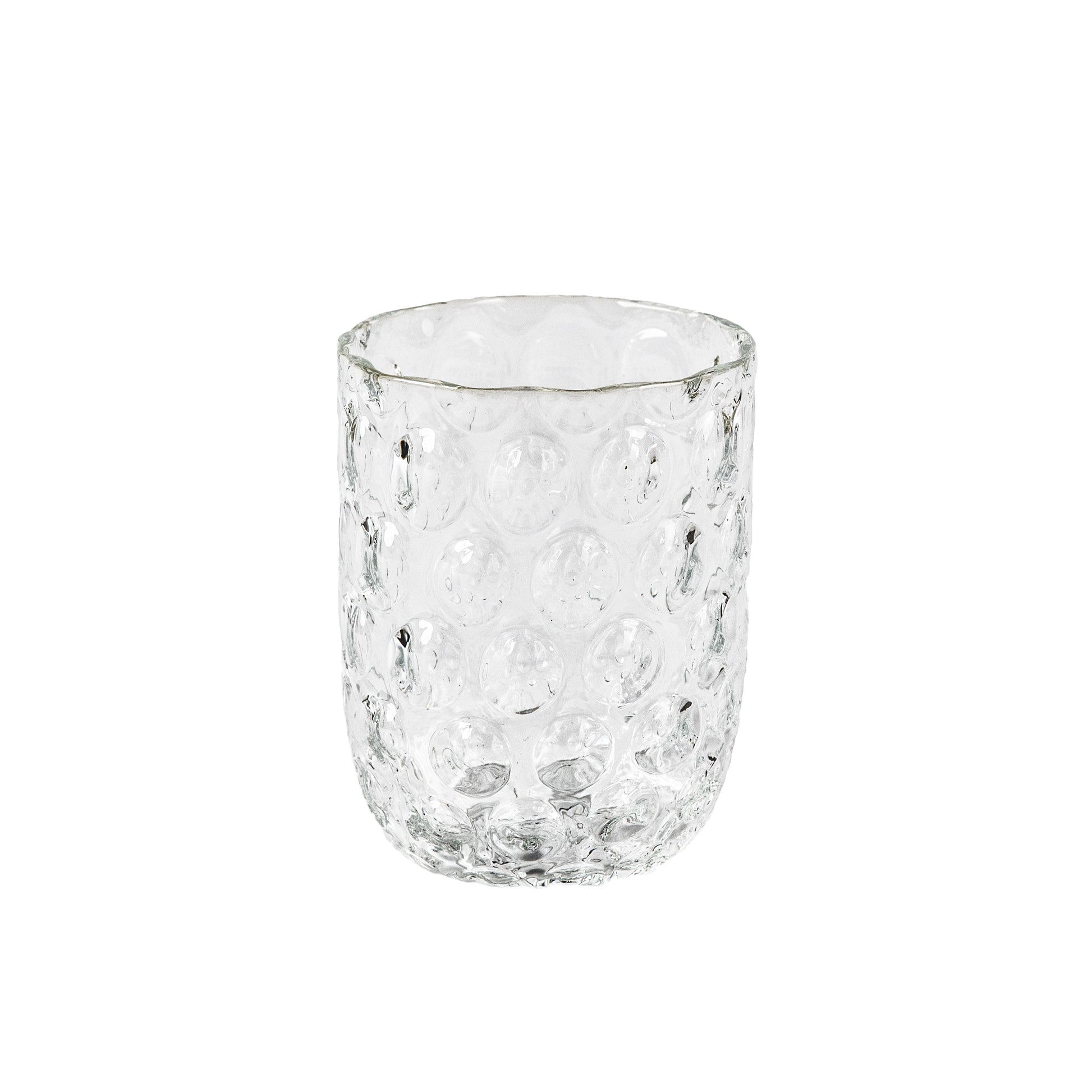 Kodanska Danish Summer Tumbler Big Drops Water Glass Clear