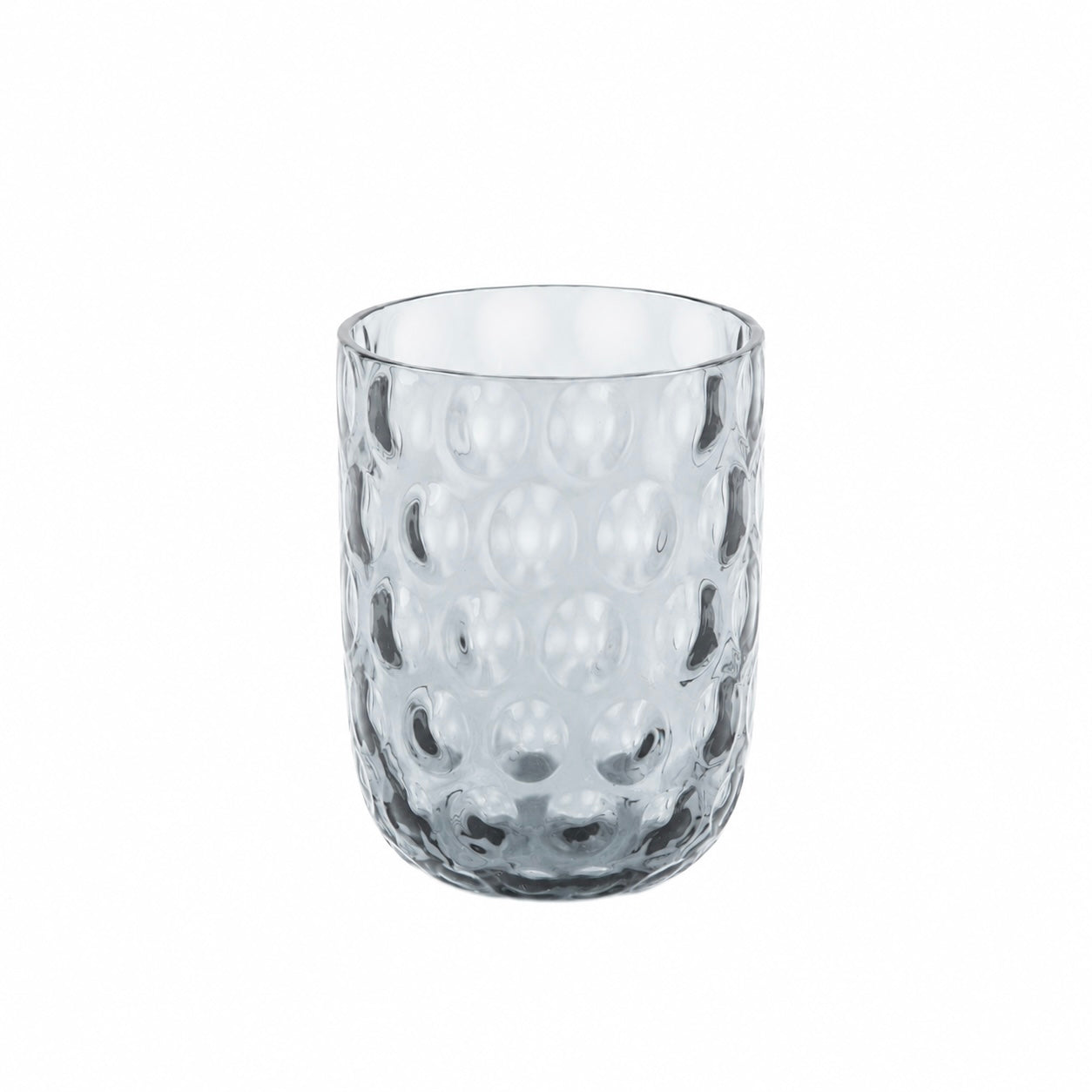 Kodanska Danish Summer Tumbler Big Drops Water Glass Cosmo Grey