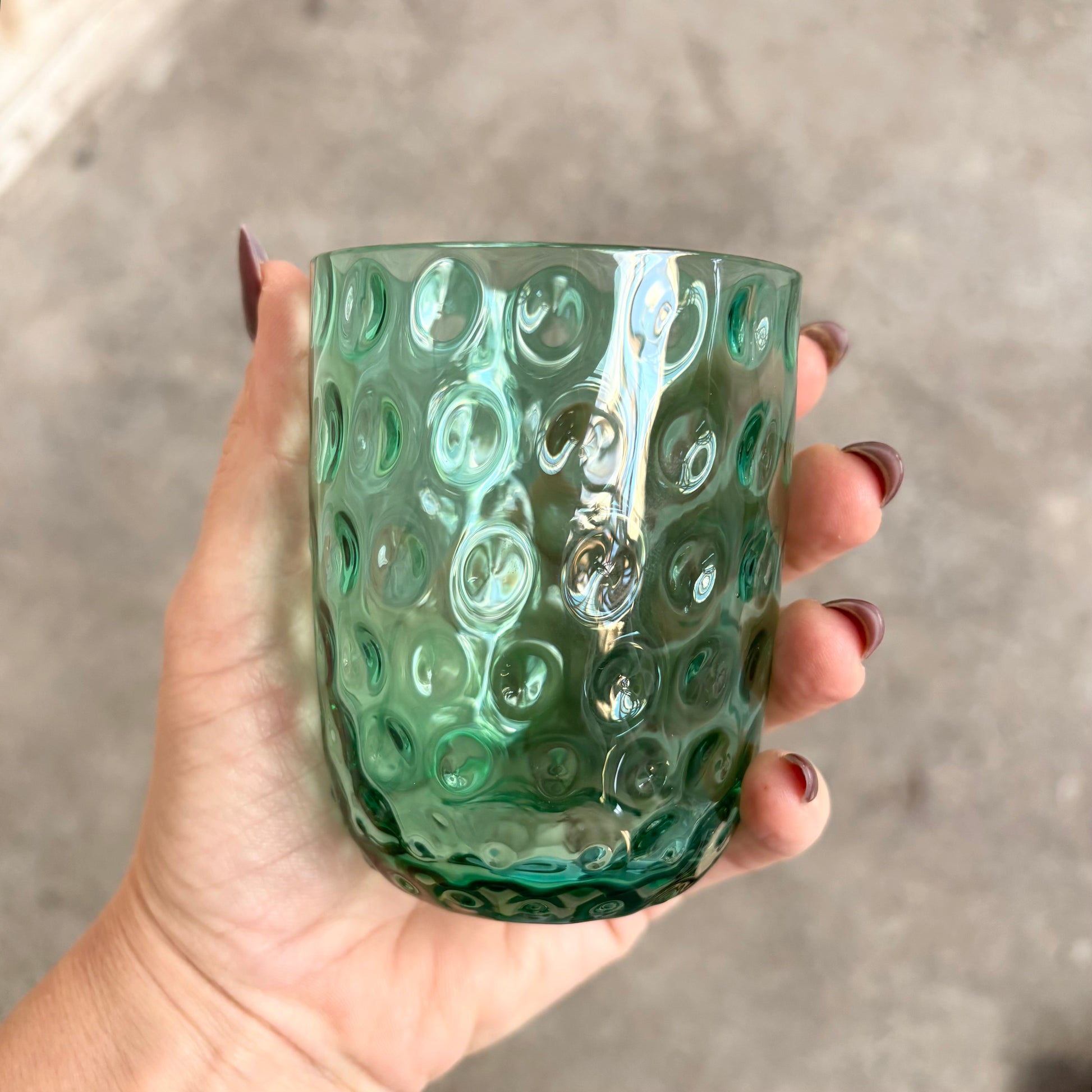 Kodanska Danish Summer Tumbler Small Drops Water Glass