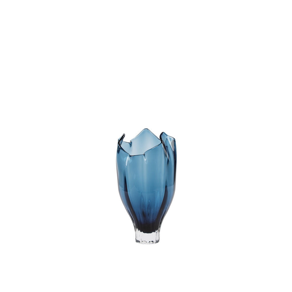 Kodanska Faith Vase 01, 25cm Vase Blue Smoke