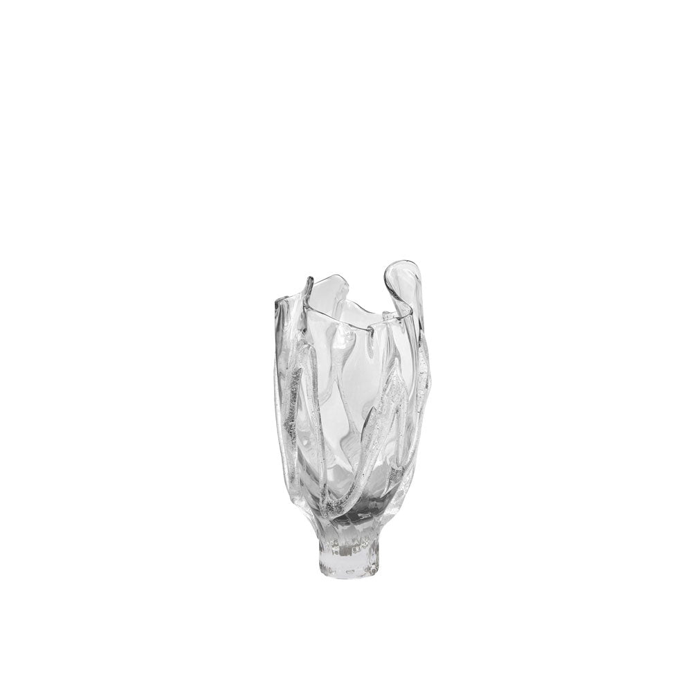 Kodanska Faith Vase 01 Art Vase Clear w. Sand Art Denmark