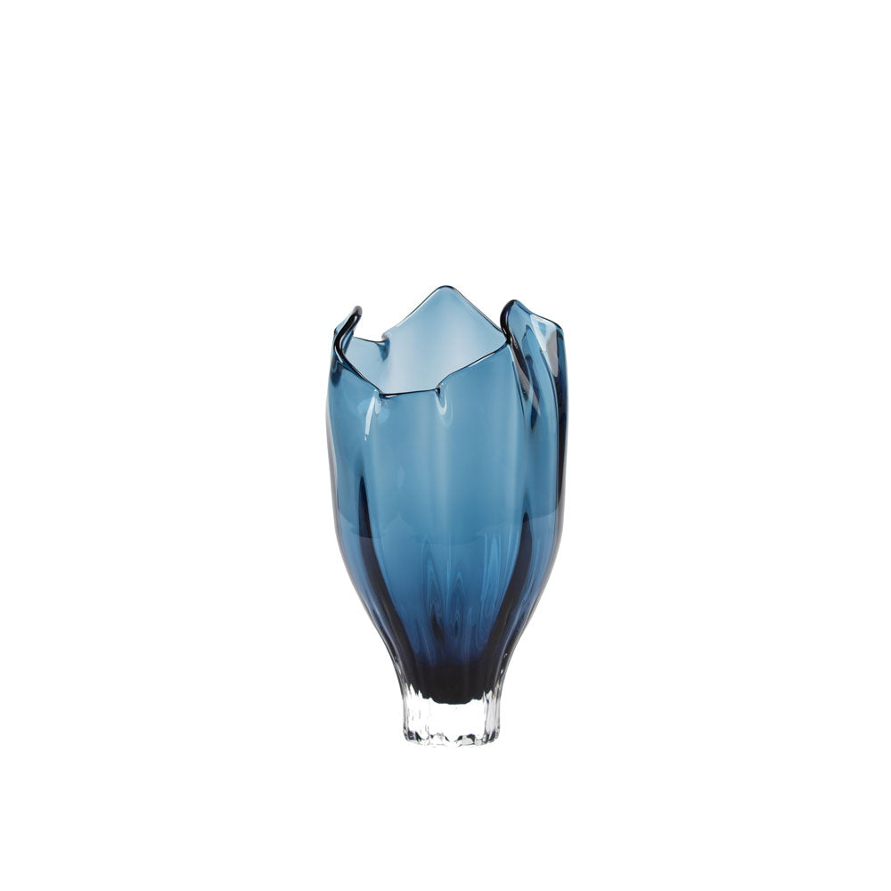 Kodanska Faith Vase 02, 35cm Vase Blue Smoke