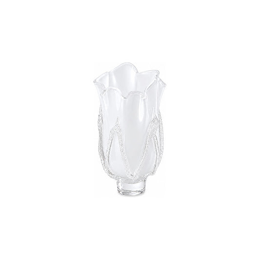 Kodanska Faith Vase 02 Art, 35cm Vase Ice w. Sand Art Denmark