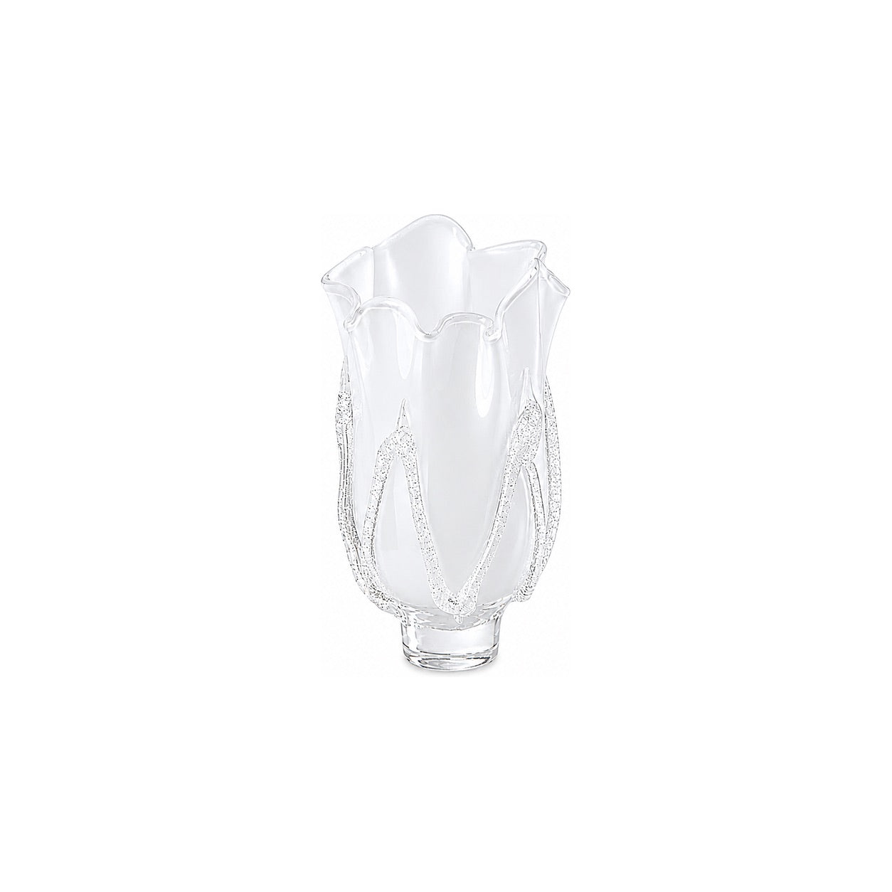 Kodanska Faith Vase 02 Art Ice Vase Ice w. Sand Art Denmark