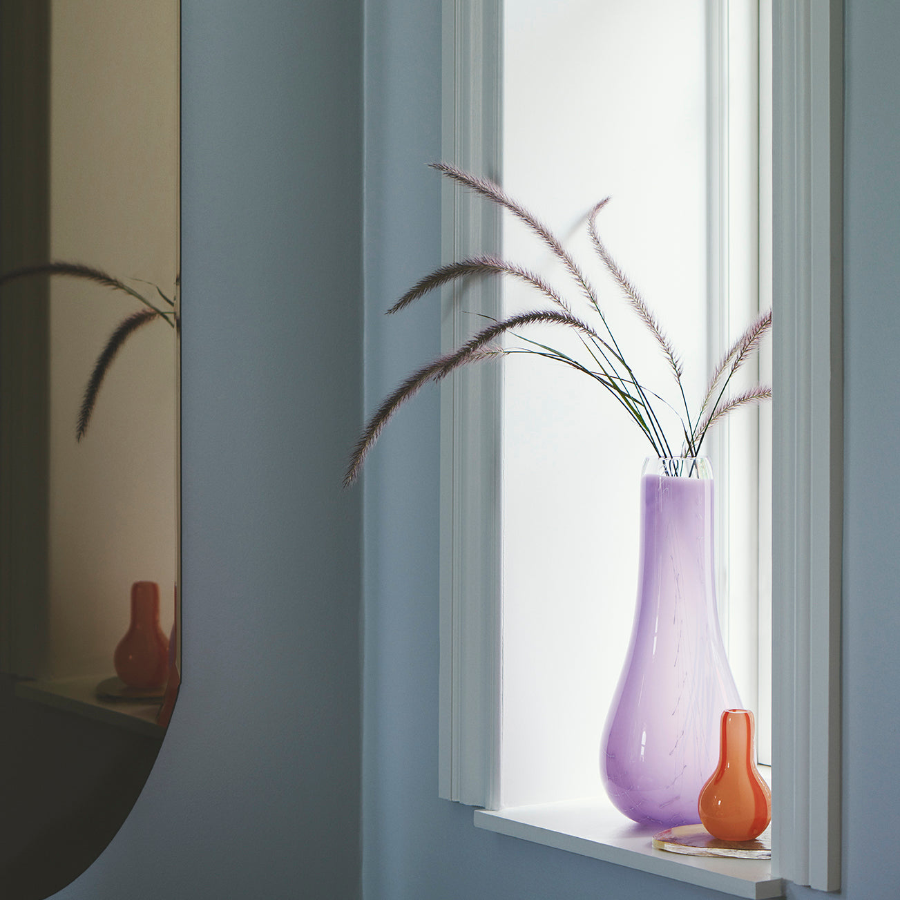Kodanska Flow Vase Vase Purple W. Print