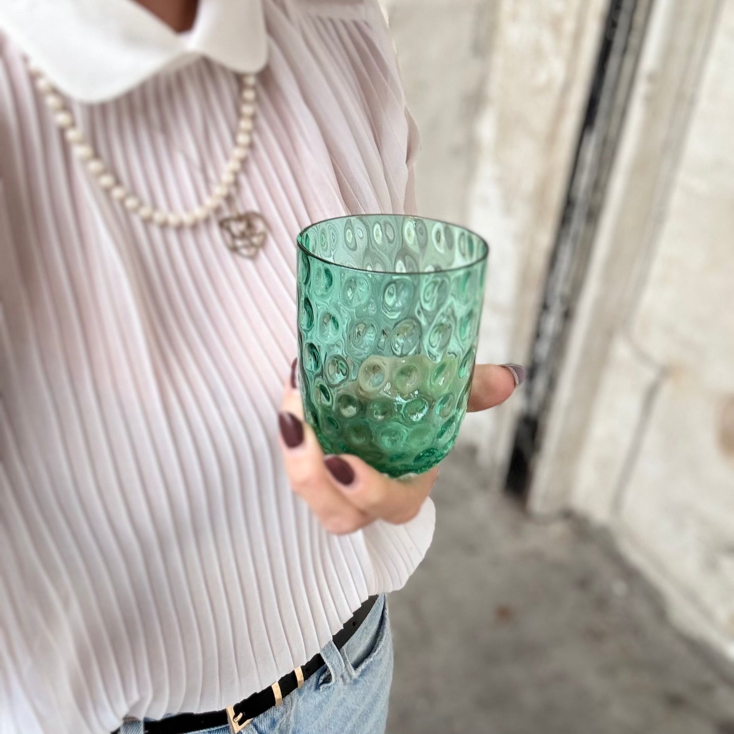 Kodanska Kodanska Vandglas - Danish Summer Water Glass Forest Moss