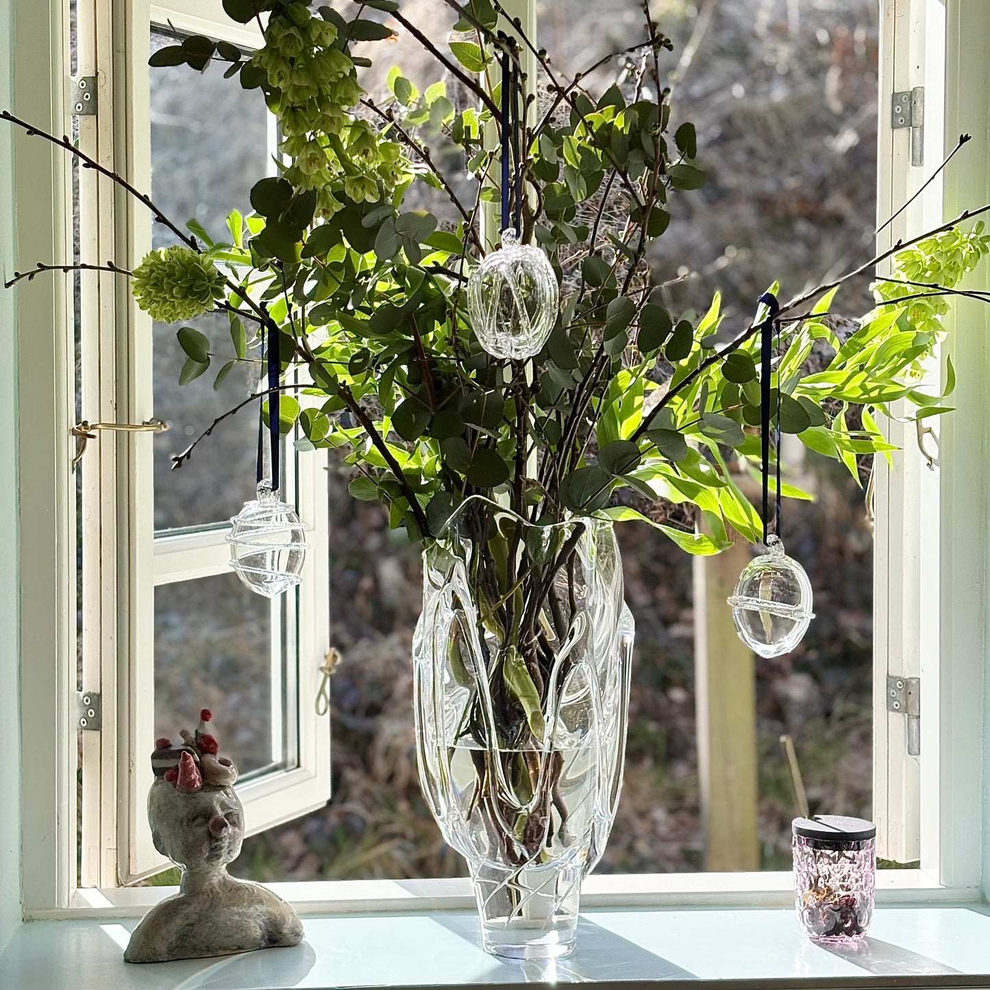 Kodanska Seasons in Glass Ornament Ornament