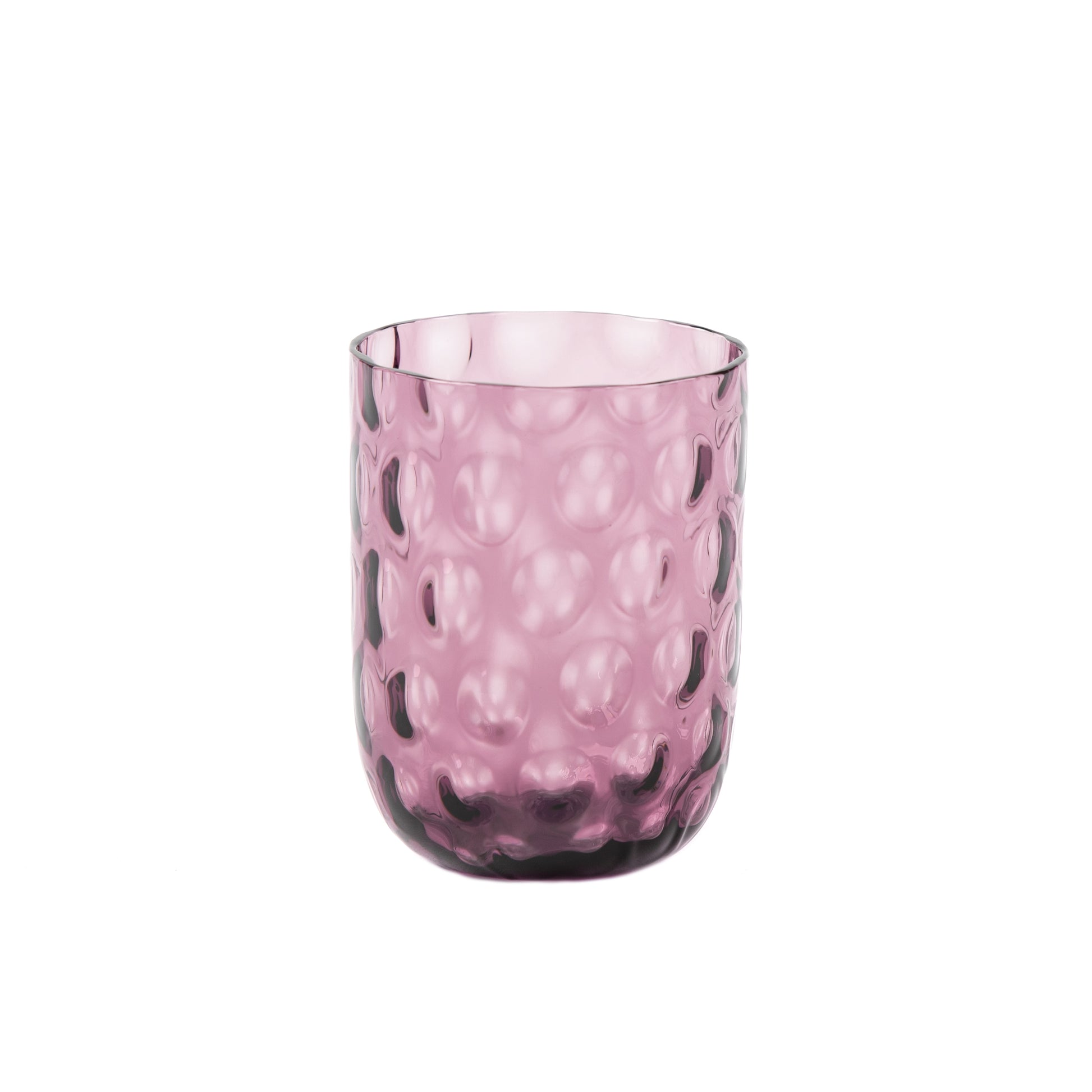 Kodanska Danish Summer Glas Big Drops Water Glass Dark Purple