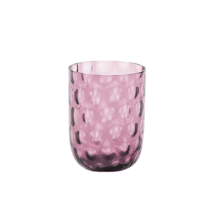Kodanska Danish Summer Glas Big Drops Water Glass Dark Purple