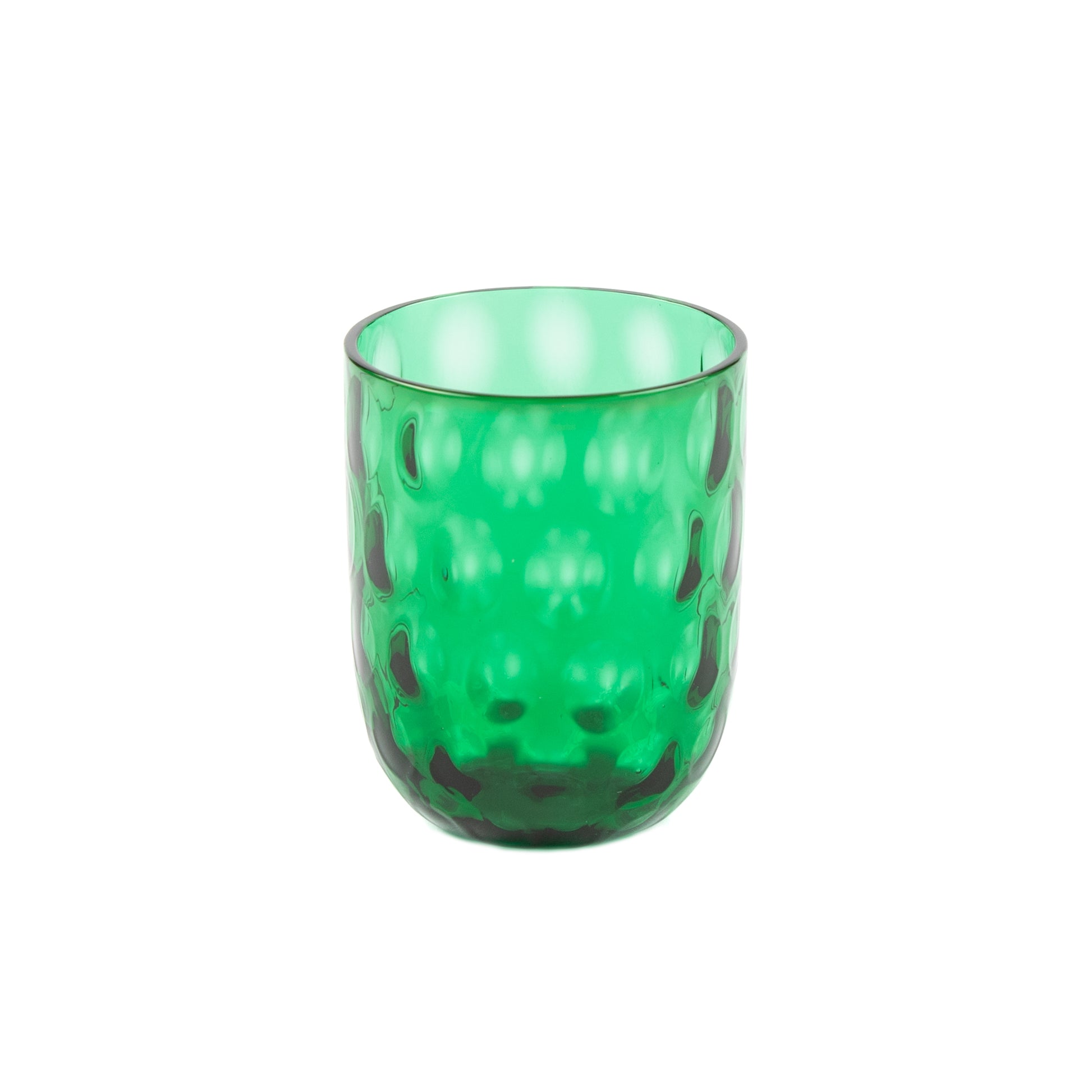Kodanska Danish Summer Glas Big Drops Water Glass Green