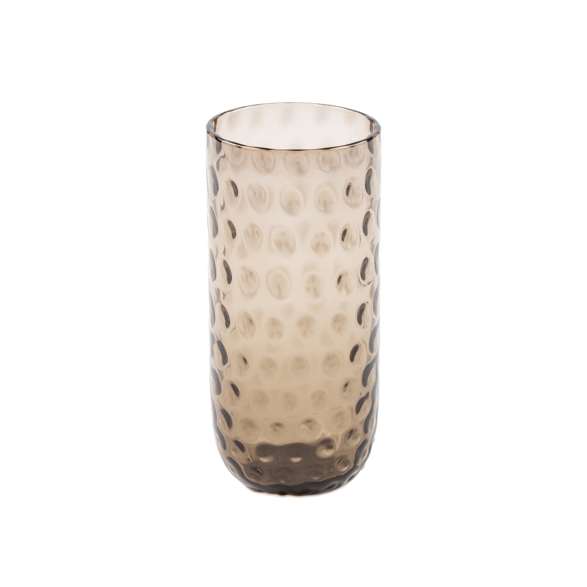 Kodanska Danish Summer Højt Glas Water Glass Black Smoke