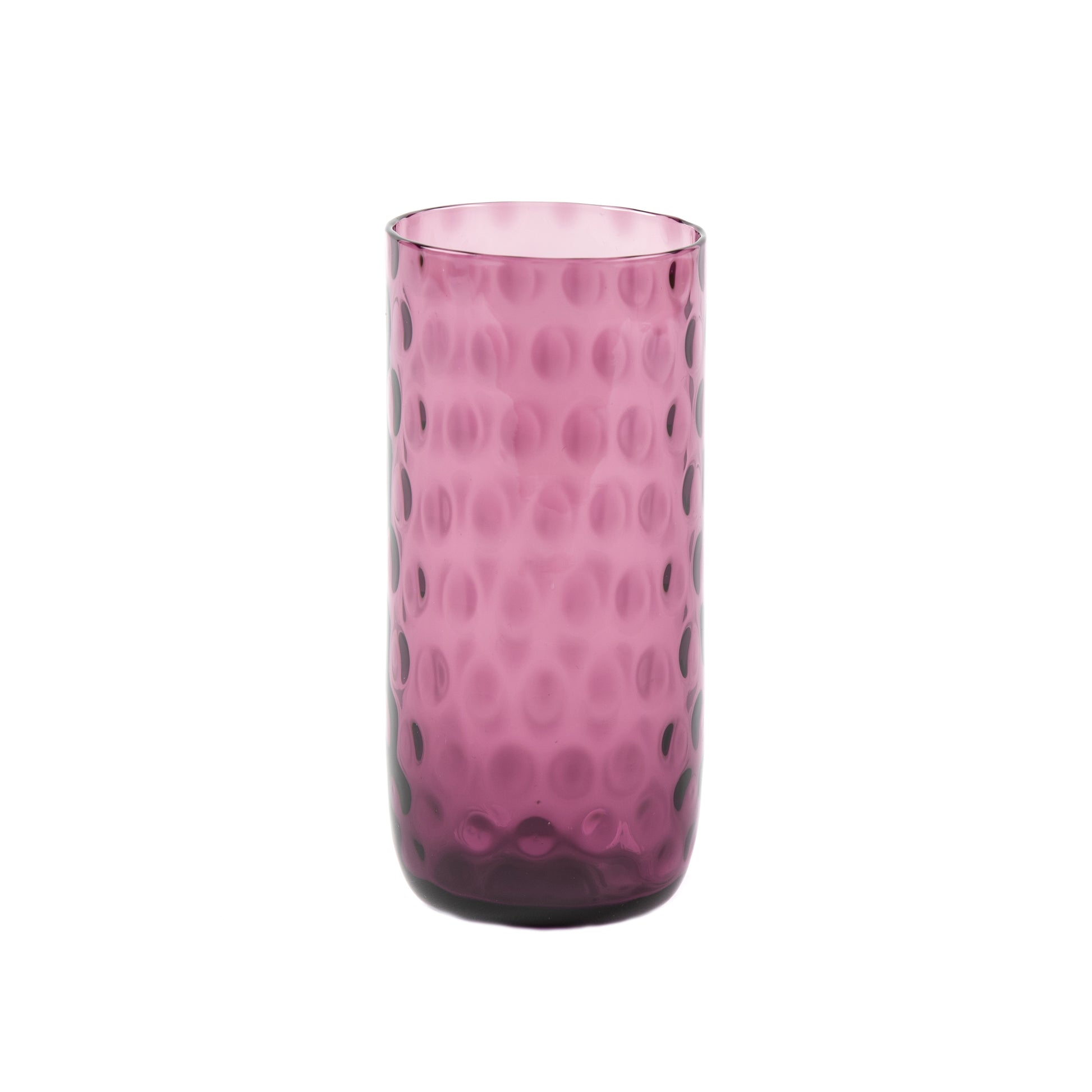 Kodanska Danish Summer Højt Glas Water Glass Dark Purple