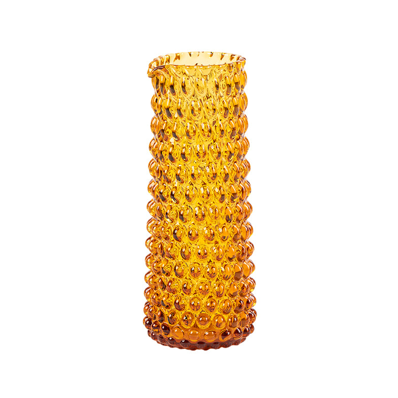 Kodanska Danish Summer Mælkekande Milk Pitcher / Vase Amber