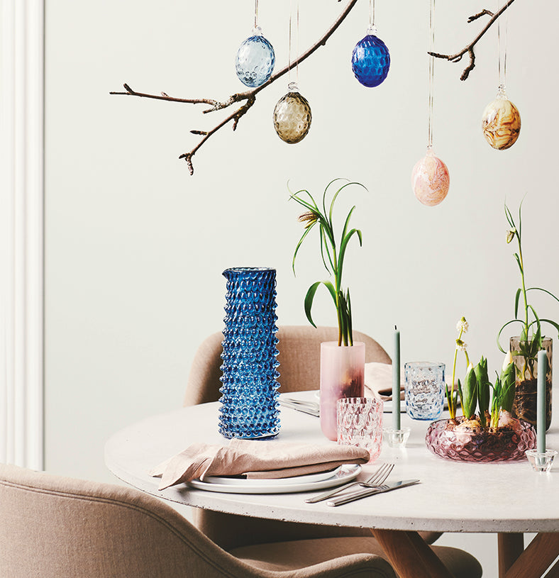 Kodanska Danish Summer Påskeæg Easter Egg Blue Smoke