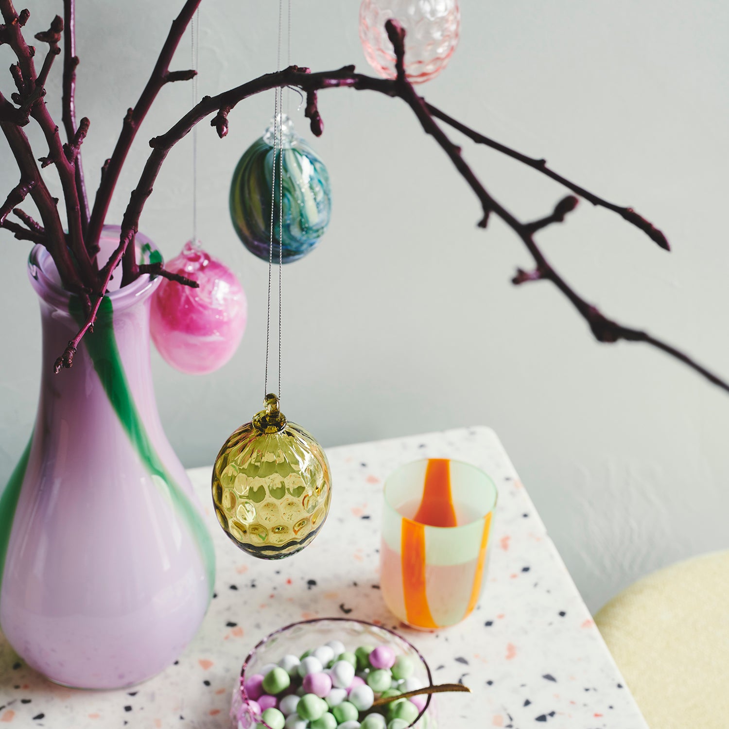 Kodanska Danish Summer Påskeæg Easter Egg Green