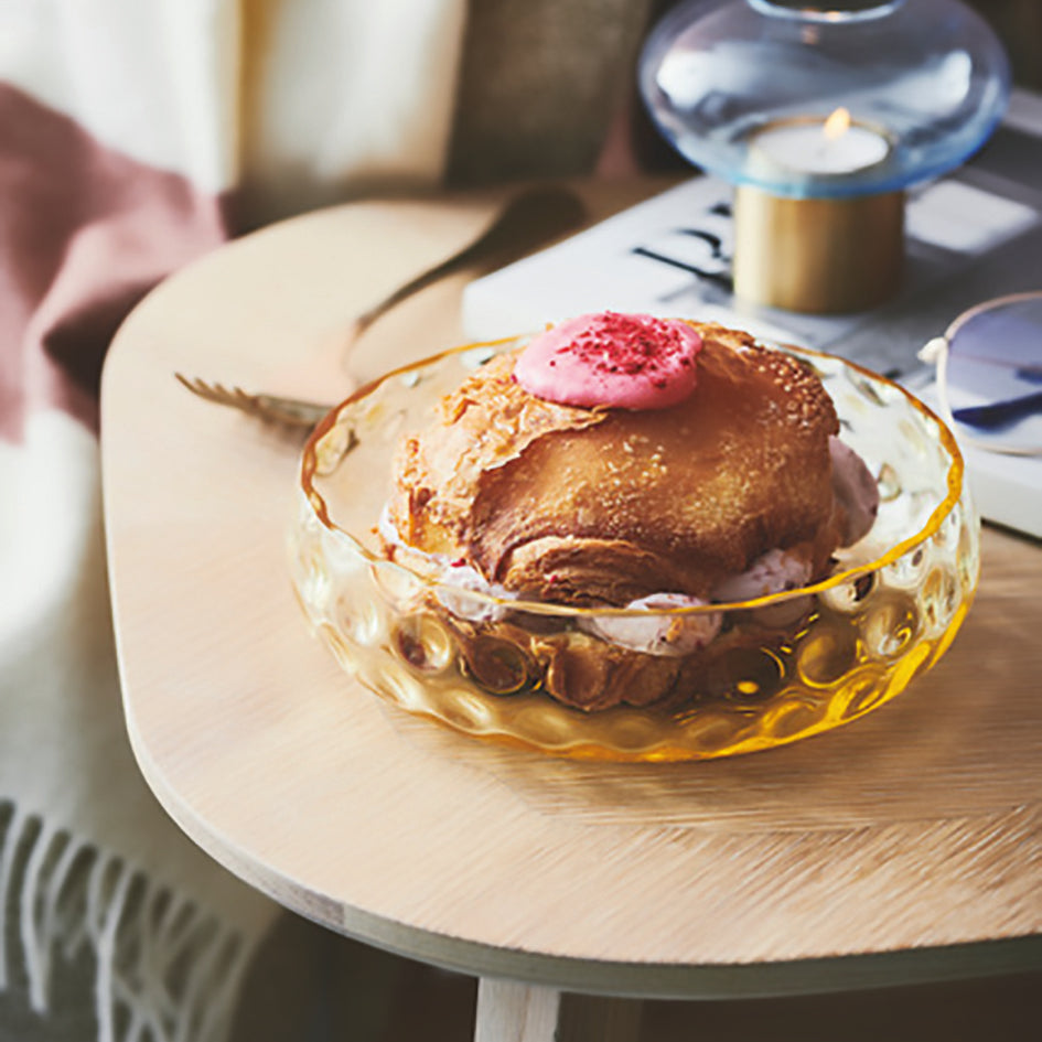 Kodanska Danish Summer Skål Medium Bowl Amber