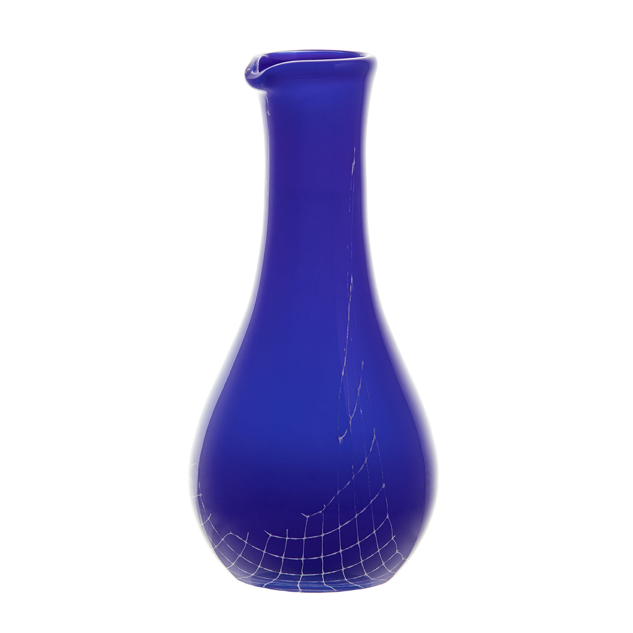 Kodanska Flow Karaffel Carafe / Vase Blue W. Print