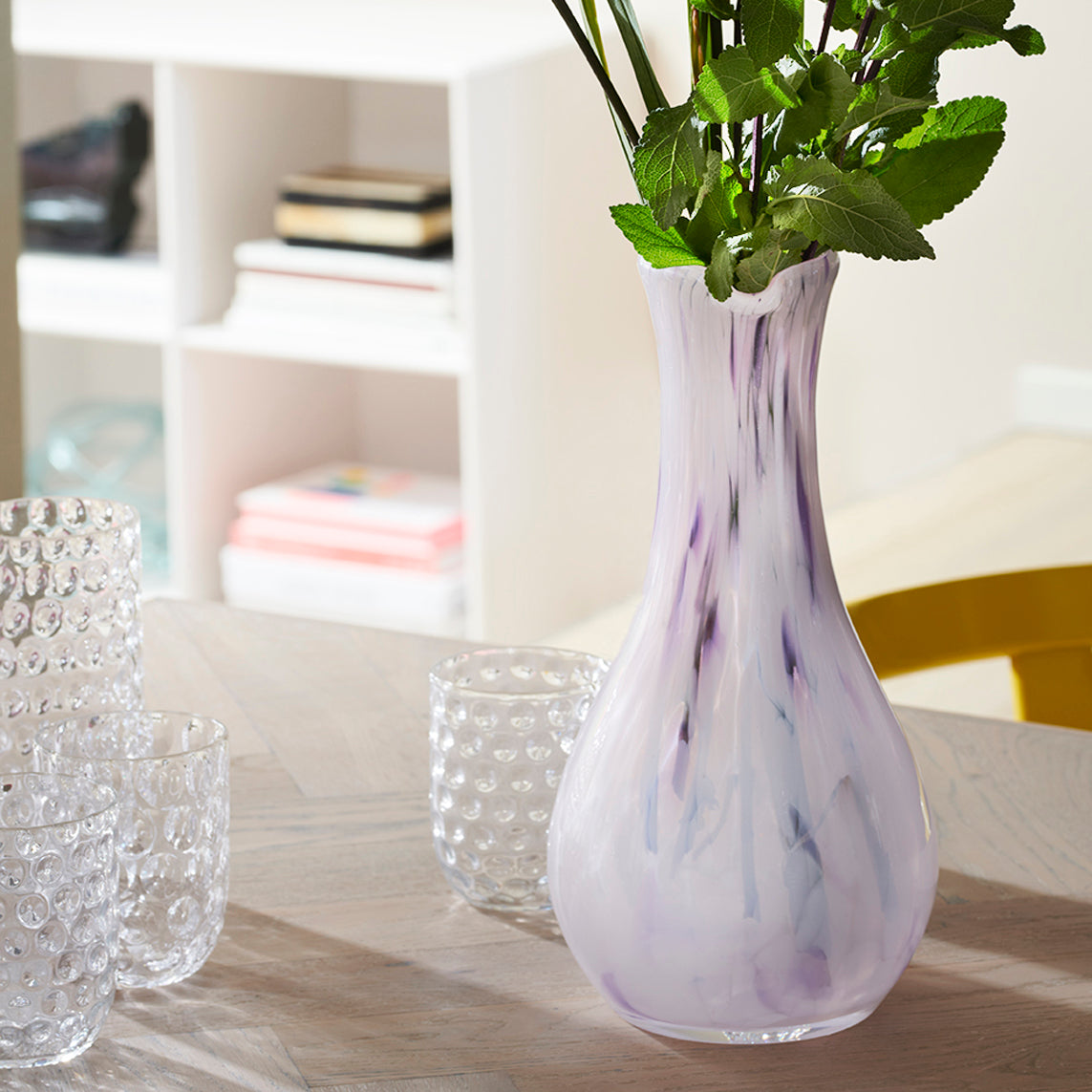 Kodanska Flow Karaffel Carafe / Vase Multicolour Pink