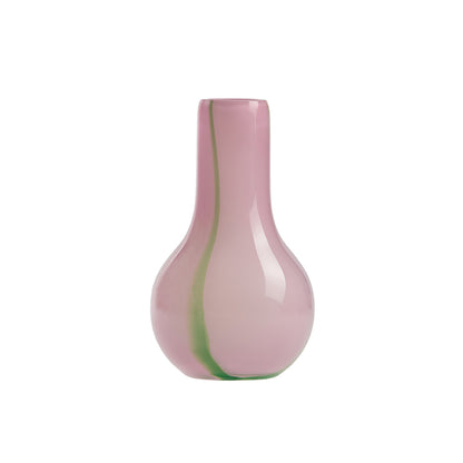 Kodanska Flow Vase Mini Vase Purple W. Green Stripes